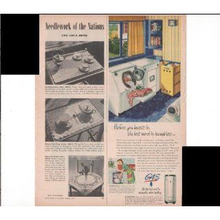Gas Water Heater Washer Dryer Dishwasher Home 1947 Vintage