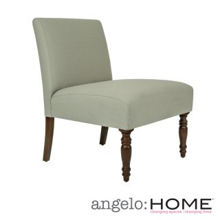angelo:HOME Bradstreet Washed Clay Earth Gray Upholstered Armless