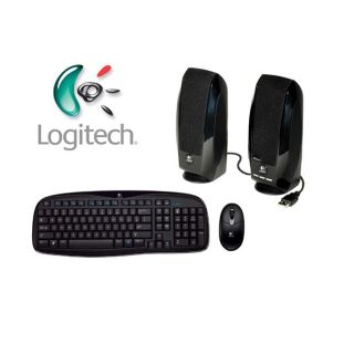 Logitech EX100 Wireless Keyboard, Mouse and Speakers Set (Refurbished