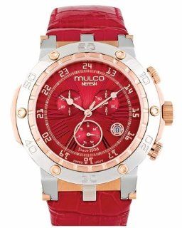 Mulco MW1 29851 161 Stainless Steel Chronograph Nefesh Collection Red