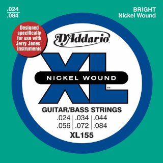 DAddario XL155 Nickel Wound Electric Guitar/Bass Strings