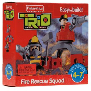 Fisher Price Trio Fire Rescure Squad