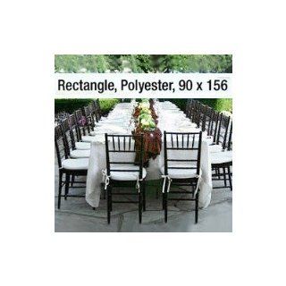 90 x 156 Rectangular Polyester Tablecloth [Set of 2