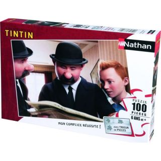 Puzzle Tintin Et Les Dupond & Dupont   100pcs   Achat / Vente PUZZLE