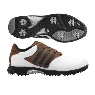 Adidas Mens adiCOMFORT 2 White/ Malt Golf Shoes