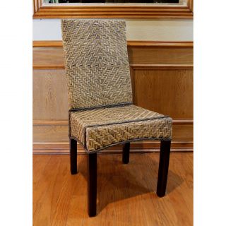 Joseph Rattan Peel Woven High Back Chairs (Set of 2) Today $210.99