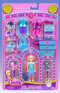 Polly Pocket Glitz and Glam Pets Boutique Playset Polly