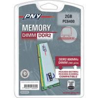 MEMOIRE PC   PORTABLE PNY Mémoire DDR2 2 Go 800MHz (PC2 6400) avec