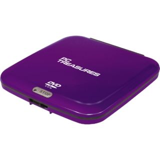 PC Treasures 07255 DVD Reader   Purple   External Today $38.39