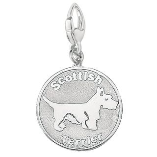 Sterling Silver Scottish Terrier Charm