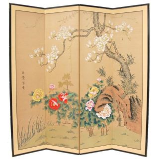 Wood and Silk 3 foot Harmony in Nature Room Divider (China) Today $79