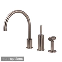 Water Creation Gooseneck Kitchen Faucet with Joy Stick Handle Today: $