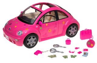 Barbie Volkswagen New Beetle PINK Mattel 55297: Toys