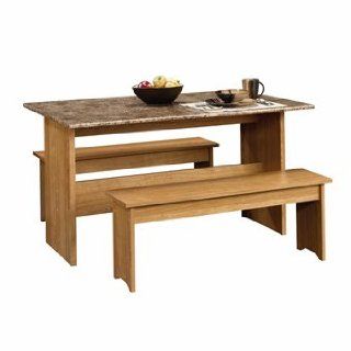 Trestle Table With Benches