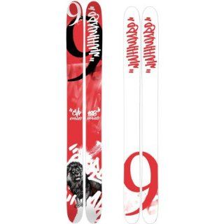 Ninthward Croey Vanular Pro 168 Early Rise Powder Ski (Red