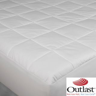 Outlast Cotton 350t Thread Count Quilted Mattress Pad