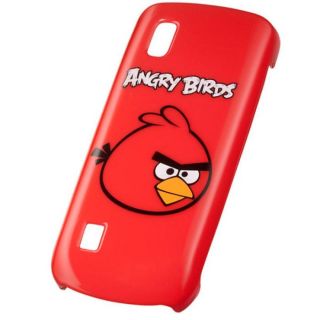 Coque Angry Birds pour Nokia Asha 300   rouge   Coque Angry Birds pour