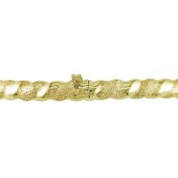 Miadora 14k Yellow Gold Twisted Bangle Bracelet