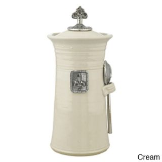 Coffee Canister with Fleur De Lys Accents Today $108.99