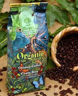 Cafe Britt Shade Grown Ground Organic Coffee: Grocery