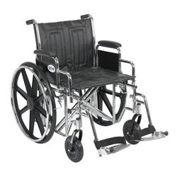 Sentra Bariatric EC Heavy duty Wheelchair with Detachable Desk Arms