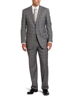 Austin Reed Mens Signature Two Piece Suit With Flat Front