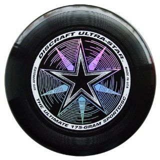Discraft 175 gram Ultra Star Sport Disc, Black: Sports