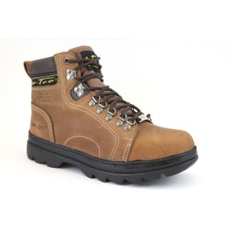 AdTec Mens 6 inch Brown Steel toed Hiker Boots Today $72.49