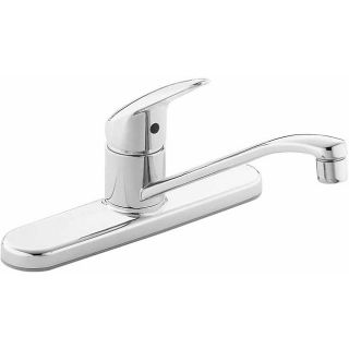 Moen Single handle Polished Chrome Kitchen Faucet Today: $71.99