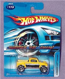 com Hot Wheels Yellow HUMMER H3T CONCEPT Die Cast #173 Toys & Games