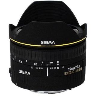 Sigma 15mm F2.8 EX DG Diagonal Fisheye (Nikon) Objectif FisheyePermet