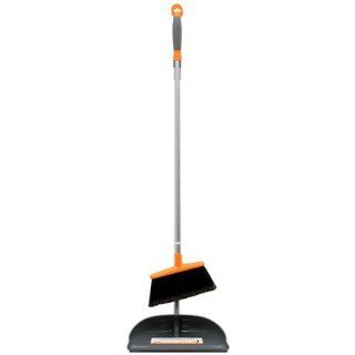 Long Handled Dust Pan & Broom with Ergo Handle: Health