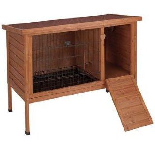 WARE Premium + Rabbit Hutch in Mocha: Pet Supplies