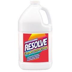 Resolve Carpet Extraction Cleaner, Four   1 Gallon Bottles