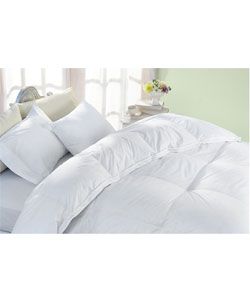 Oversized Egyptian Cotton 325 Thread Count White Down Comforter Today
