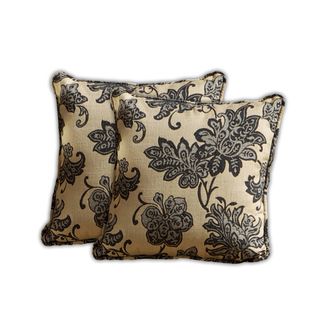 RST Outdoor Delano Jacquard Square Pillows (Set of 2)