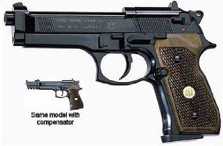 Beretta 92FS, Blue, Wood Grips air pistol: Sports