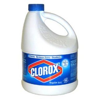 Clorox 02513 Liquid Bleach, Regular Fragrance, 182 fl oz Bottle