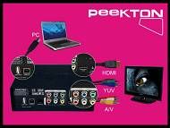 Peekton Peekbox 44 1000 Go HDMI Blue   Achat / Vente LECTEUR