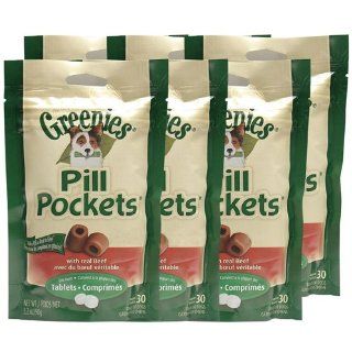 PACK Beef Pill Pockets SMALL 19.2 oz (180 pockets): Pet Supplies