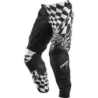 Fox Racing Youth 180 Checked Out Pant White/Black; SM  