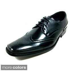 Delli Aldo Mens Wing Tip Lace up Oxford Shoes Today $57.99