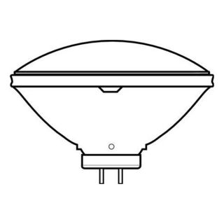 GE Lighting H5001 Halogen Sealed Beam Lamp, PAR46, 50W