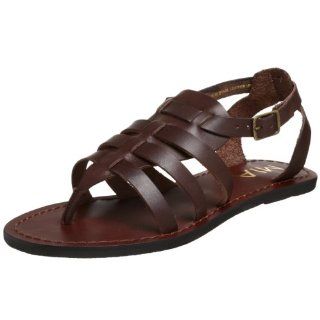 com MIA Womens Apollo Gladiator Sandal,Brown Leather,8.5 M US Shoes