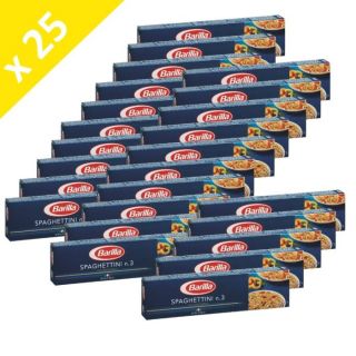 BARILLA Spaghettini 500g x25   Achat / Vente PATE ALIMENTAIRE BARILLA