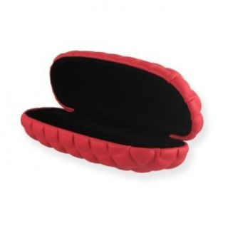 AS185T Bubble Small Clamshell Eyeglass Case (Red