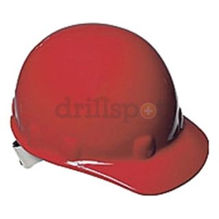 North Safety E2SW15A000 Hard Hat, FrtBrim, NonSlotted, 8Rtcht, Red