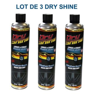 Lot de 3 Dry Shine 500 ml   Achat / Vente NETTOYANT EXTERIEUR Lot de 3