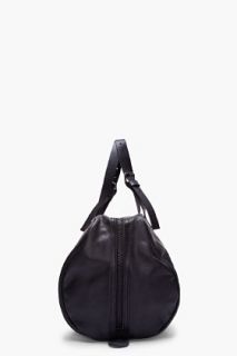 Woman By Common Projects Black Leather Duffle Bag for women