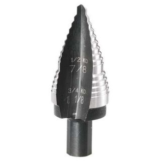 Klein Tools 59011 Step Drill Bit, 2 increments